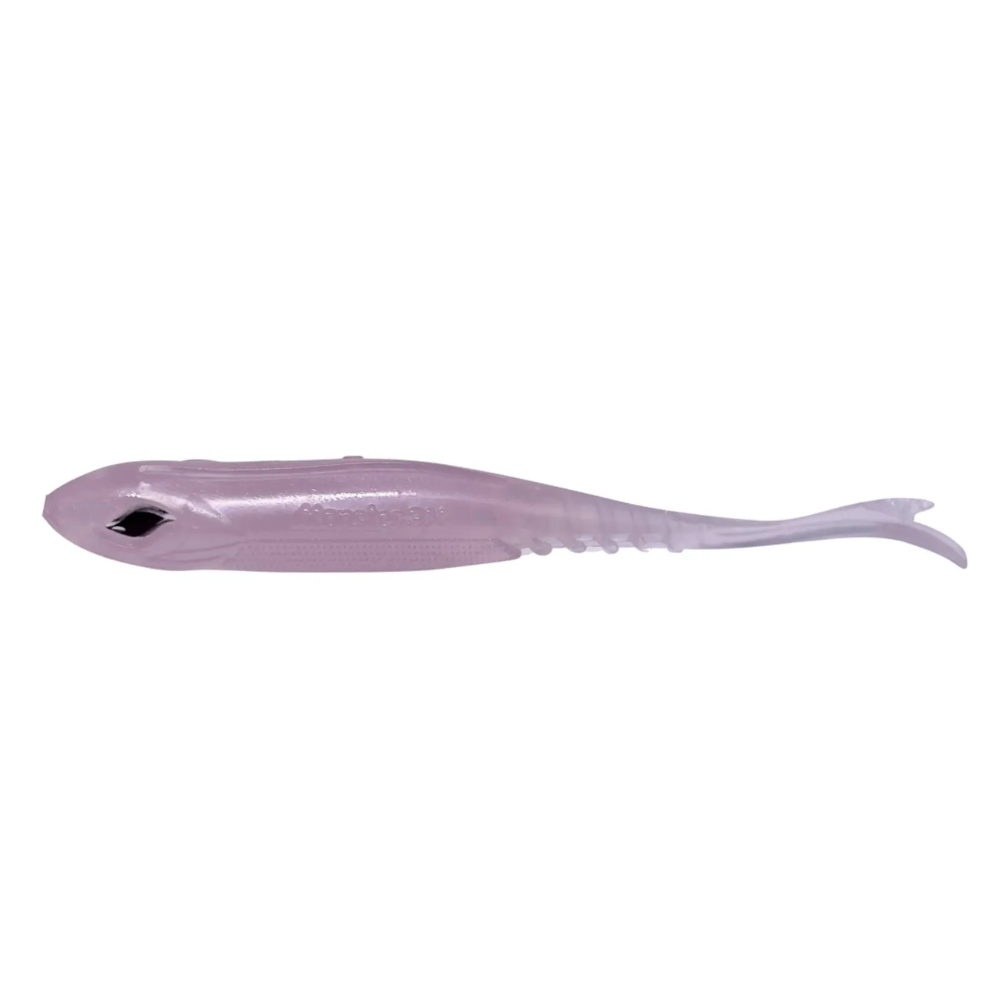 MONSTER 3X ISCAS SHADS R SHAD COR PINK SHINE 10G 17CM 2UN