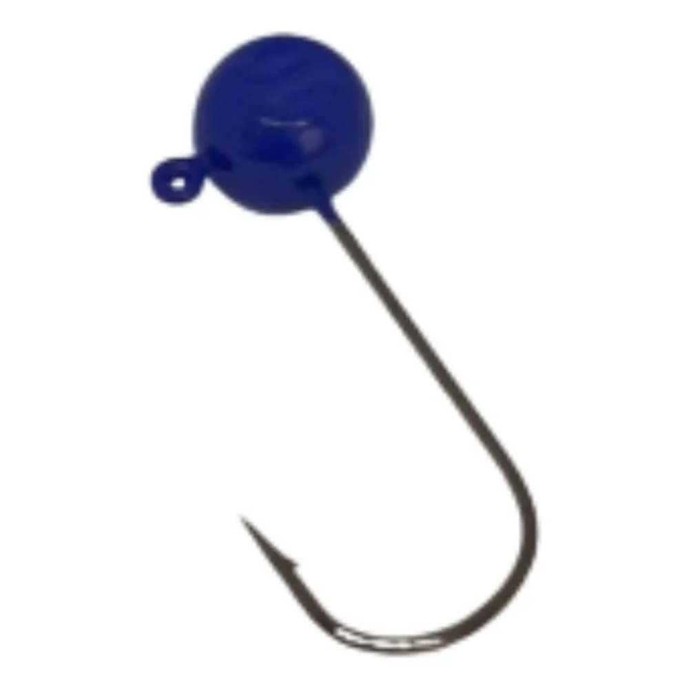 CHUMBADA ANZOL JIG HEAD 3/0 60º ESFÉRICO 30G AZUL BIC