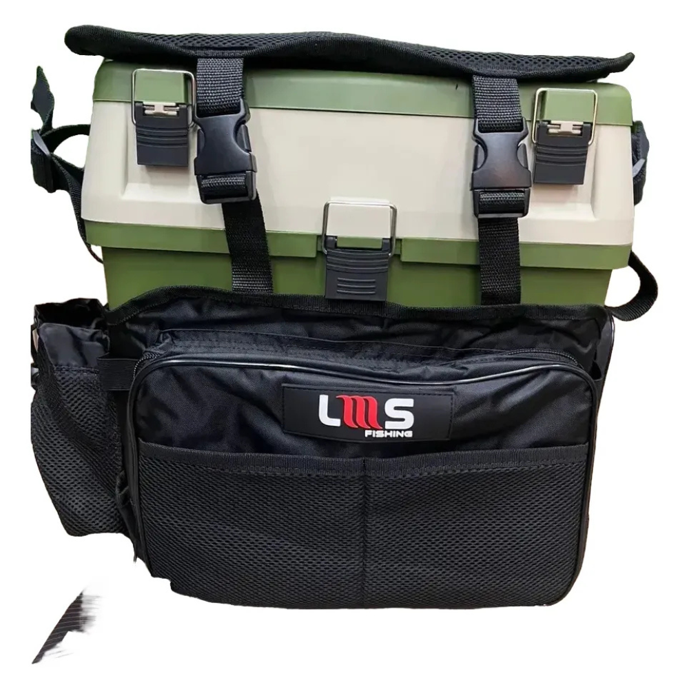 LMS BOLSA DE PLASTICO COM ALCA MOCHILA BOX RIGIDOR VERDE