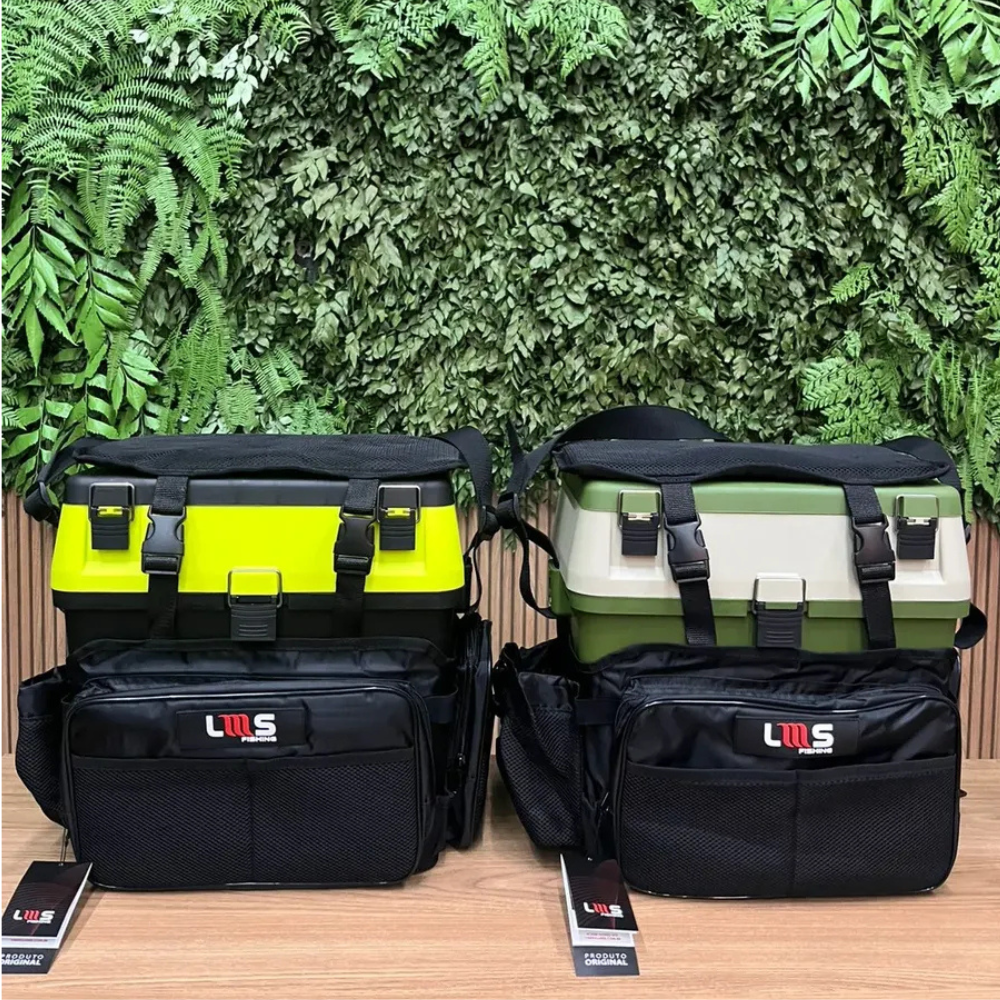 LMS BOLSA DE PLASTICO COM ALCA MOCHILA BOX RIGIDOR VERDE