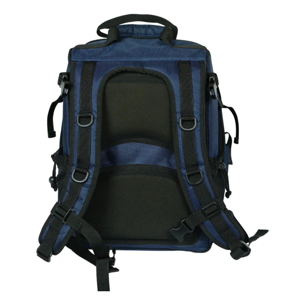 LMS MOCHILA COMMANDER NYLON C/3 ESTOJOS PRETA