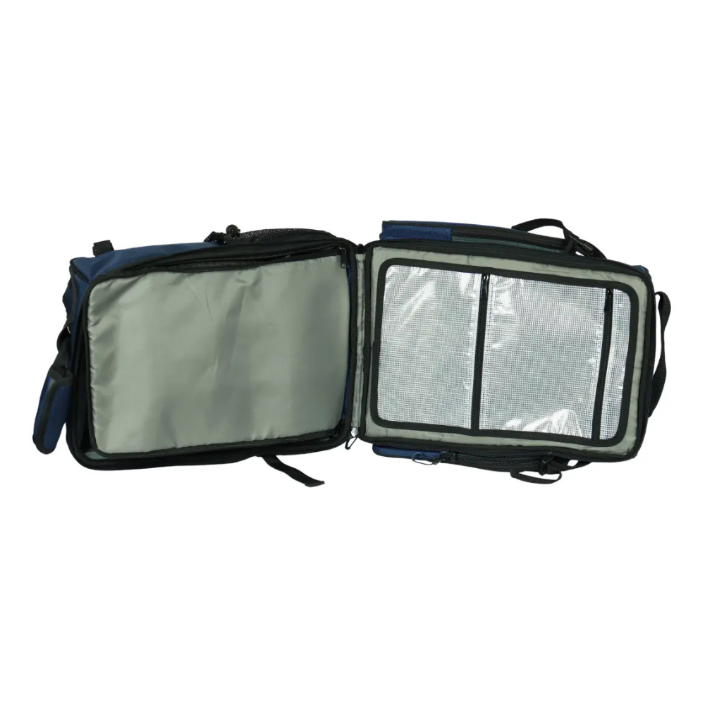 LMS MOCHILA COMMANDER NYLON C/3 ESTOJOS PRETA