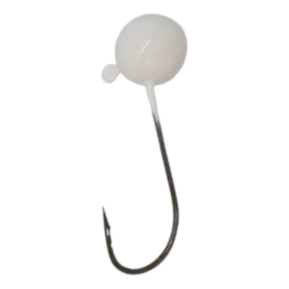 CHUMBADA ANZOL JIG HEAD 3/0 90º ESF 4G BRANCO