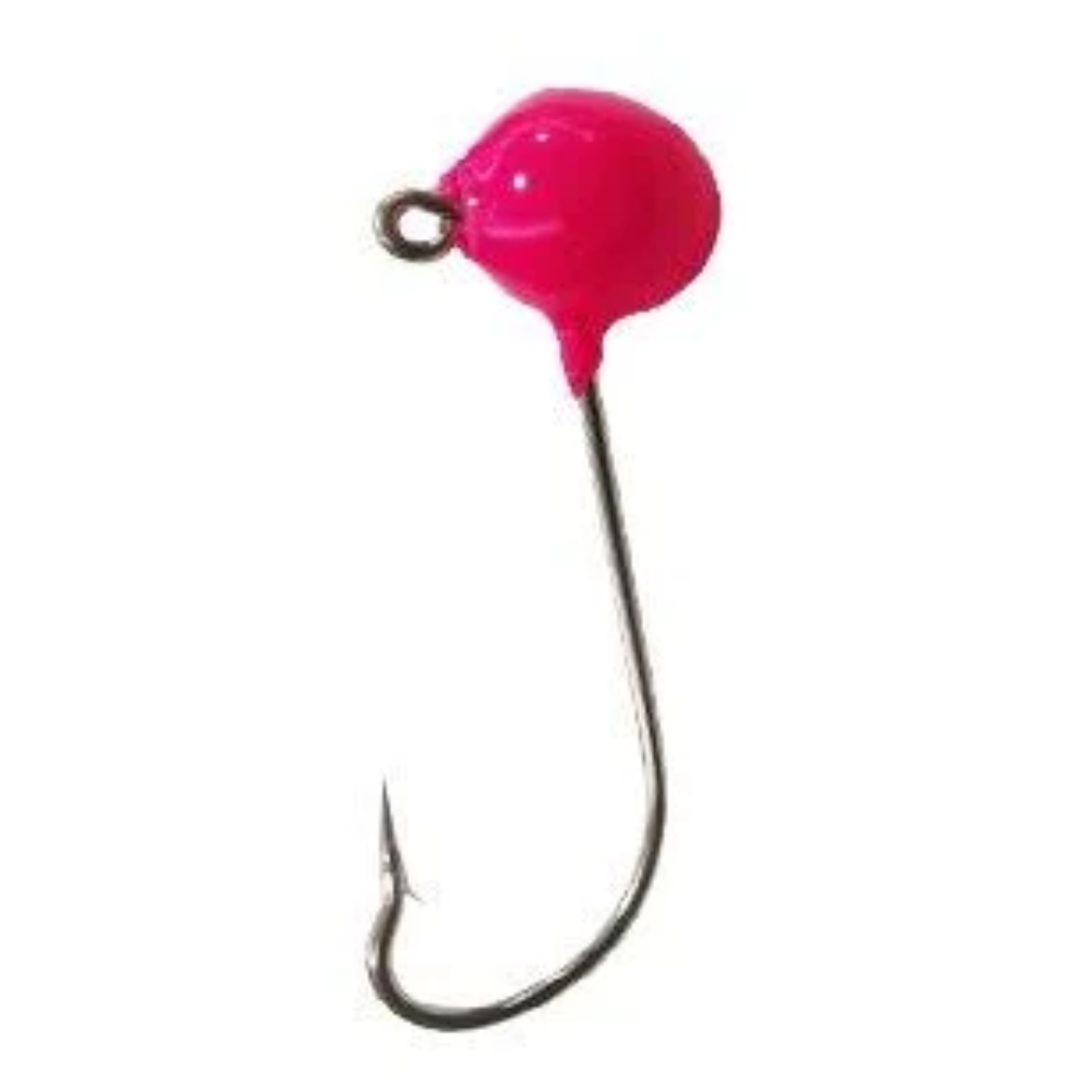 CHUMBADA ANZOL JIG HEAD 3/0 90º ESFÉRICO 15G ROSA