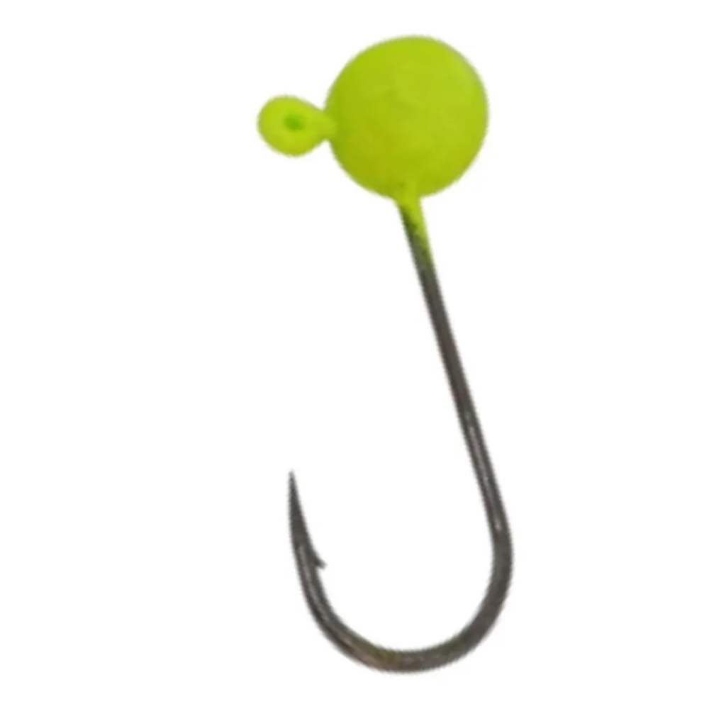 CHUMBADA ANZOL JIG HEAD 3/0 90º ESFÉRICO 10G AMARELO