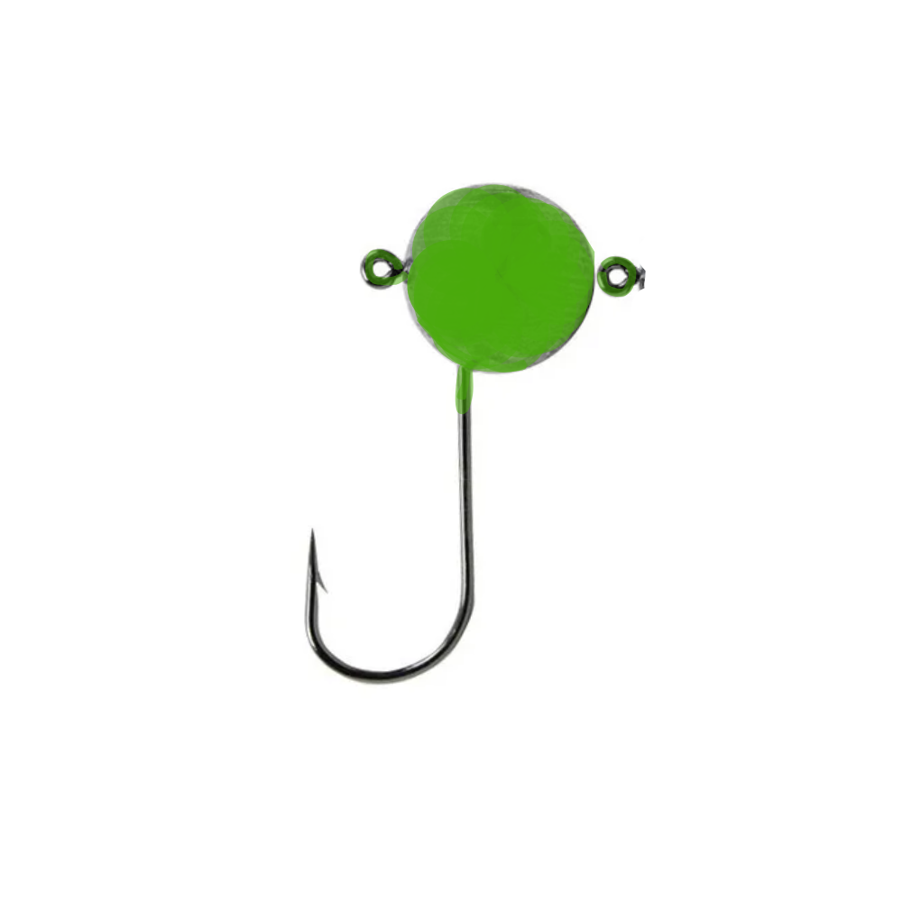 CHUMBADA ANZOL JIG HEAD 5/0 60º ESF VERDE 70G