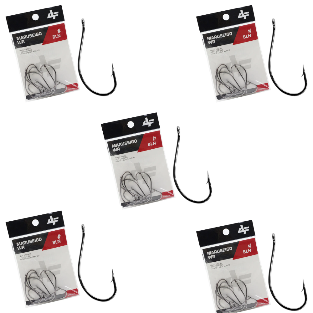ALBATROZ KIT 5 CARTELAS ANZOL MARUSEIGO WR N16 BLN 25UN