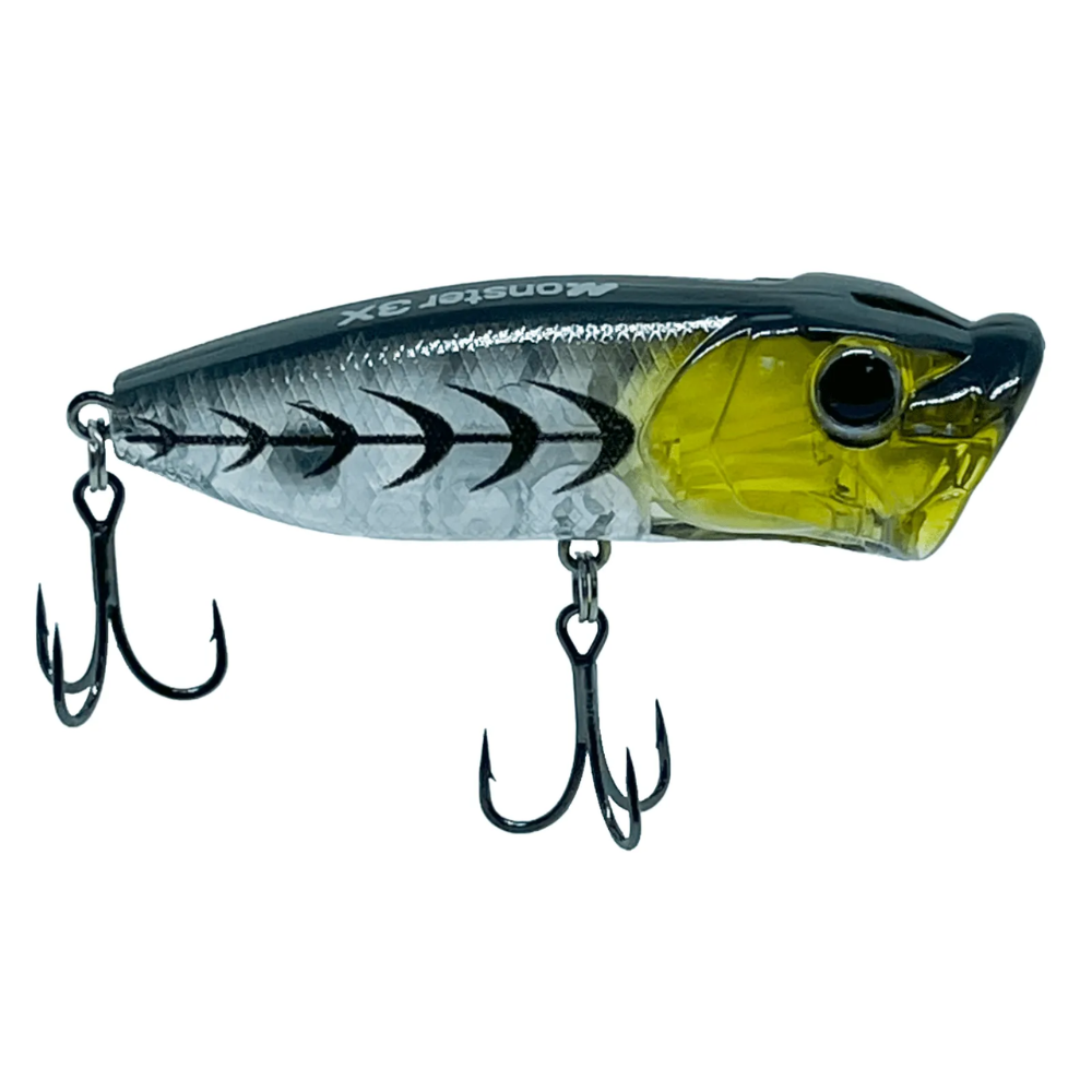 MONSTER 3X ISCA HARD FLOATING 70MM 12G POP FROG COR 05