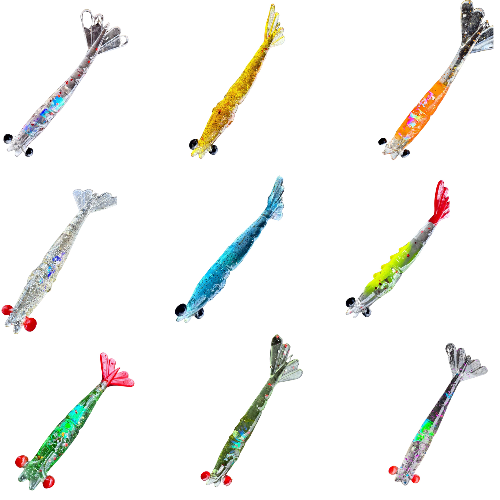 KIT 9 UN ISCAS PIRATAS FISHING TURBO 8,5CM