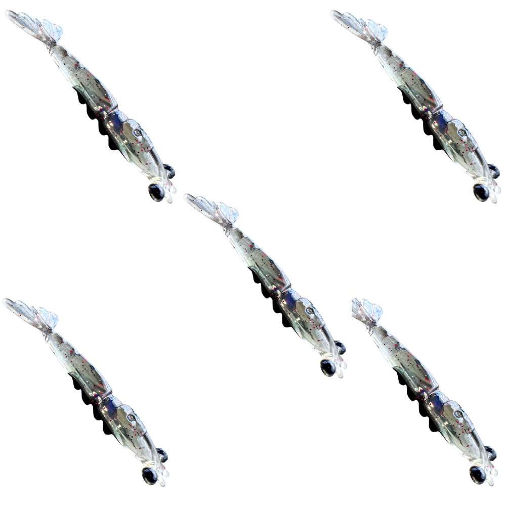 KIT 5 UN ISCAS PIRATAS FISHING TURBO FUMAÇA OVA BLACK 7,5CM