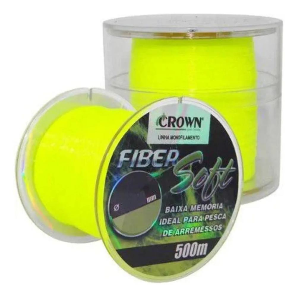 JOGÁ LINHA FIBER SOFT YELLOW 0,40MM 500M