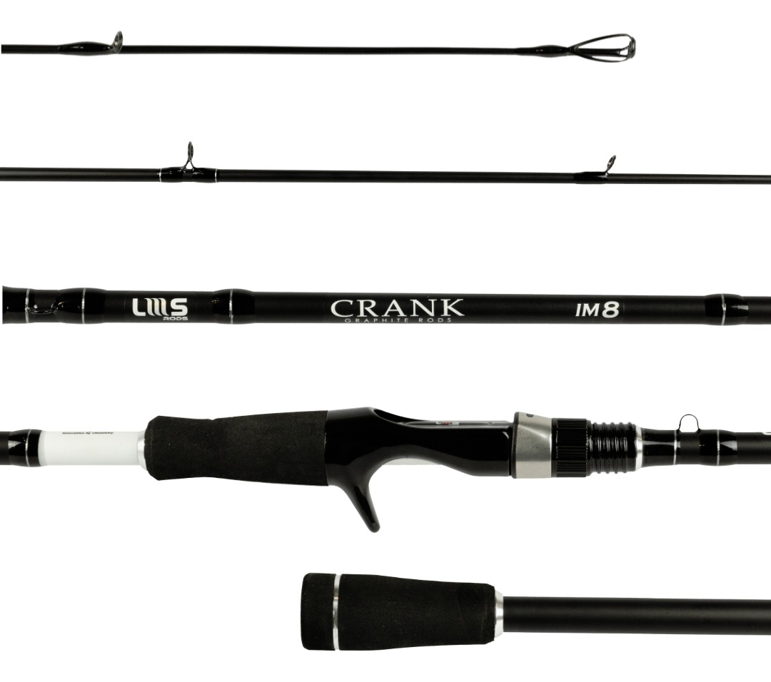 LUMIS CRANK COPPER VARA DE PESCA CARRETILHA  213CM 60 LBS 2 PARTES