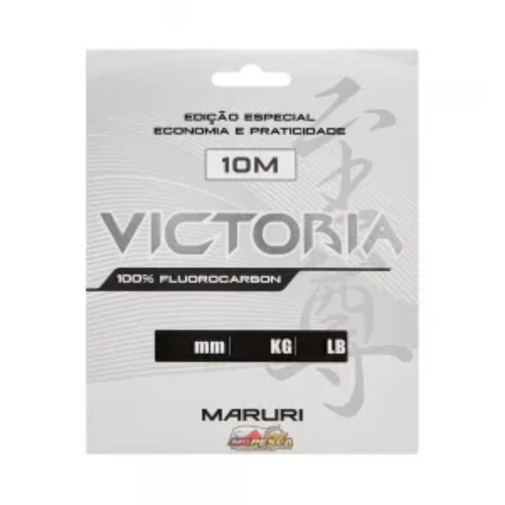 Linha Maruri Victoria 100% Fluorocarbon 0,50mm 29.7lb 10m