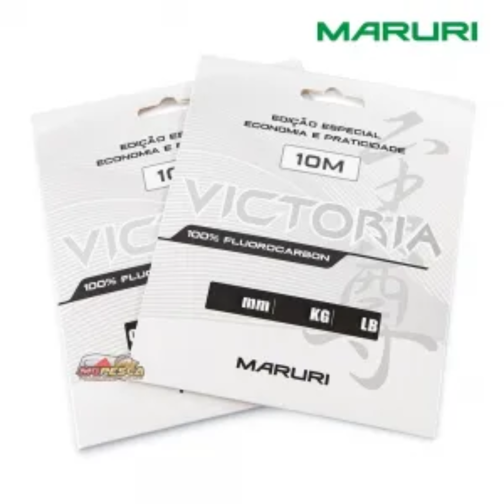 Linha Maruri Victoria 100% Fluorocarbon 0,50mm 29.7lb 10m
