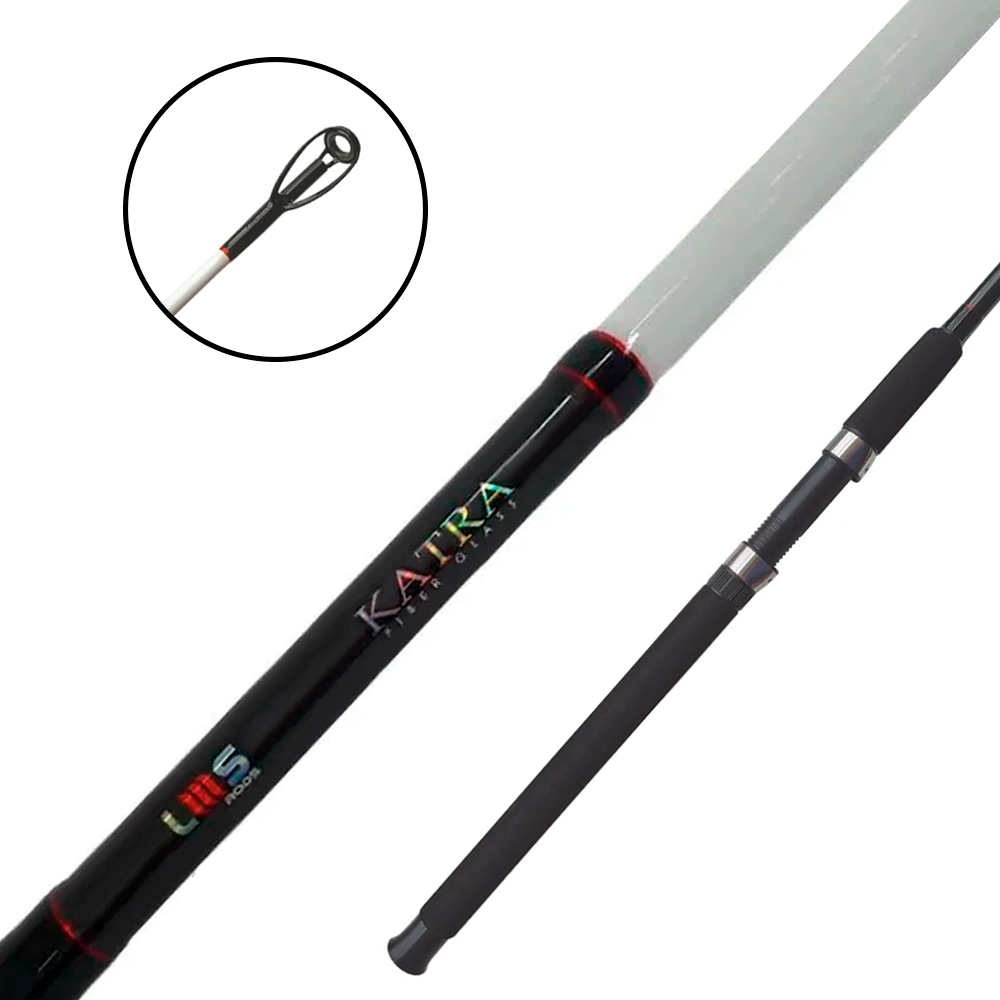 LUMIS KATRA VARA PARA MOLINETE KTS 2.40 M 20 50LBS 60 100GR 2 PARTES