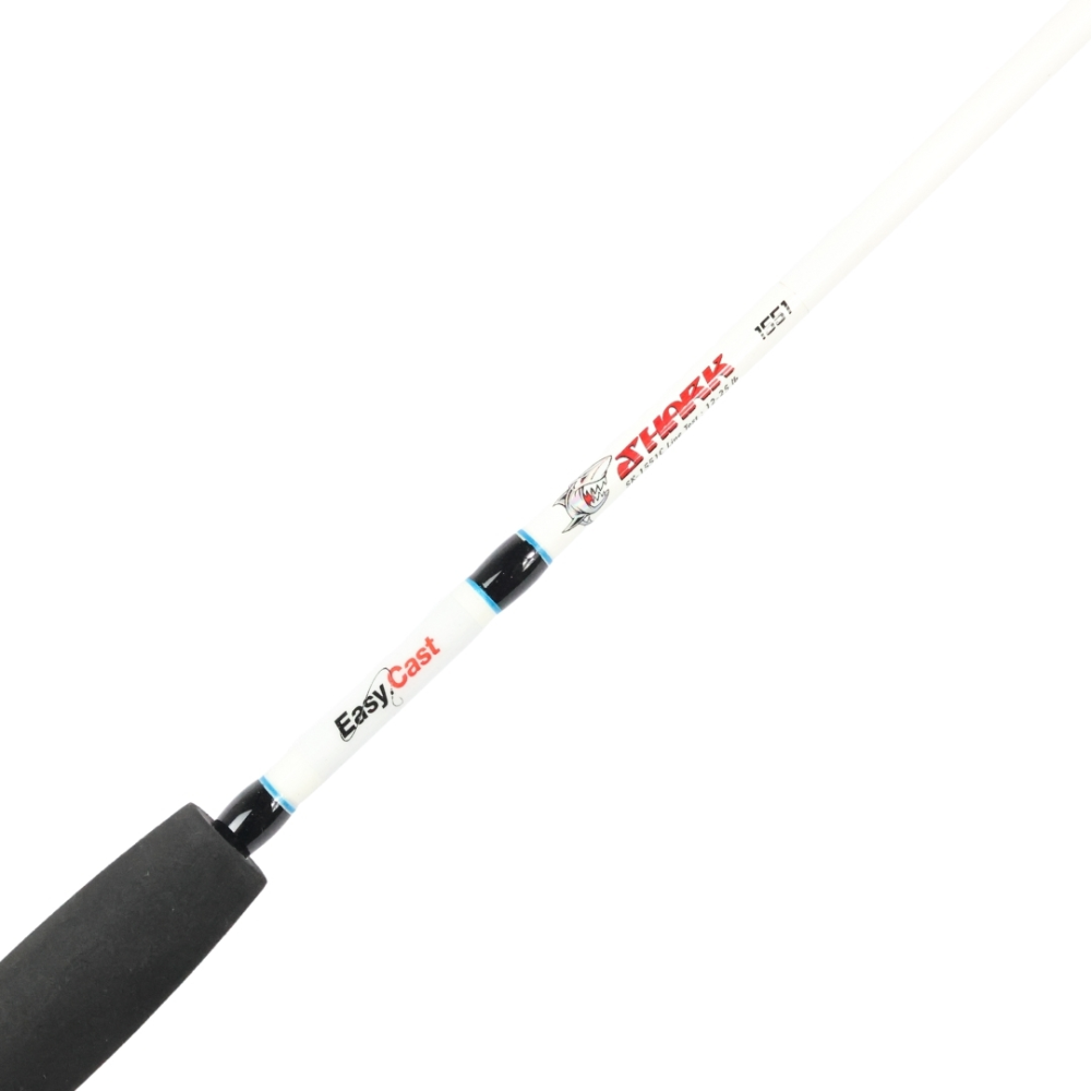 Vara Para Carretilha Easy Cast Shak 1.68m - 25lbs Inteiriça Cor Branco