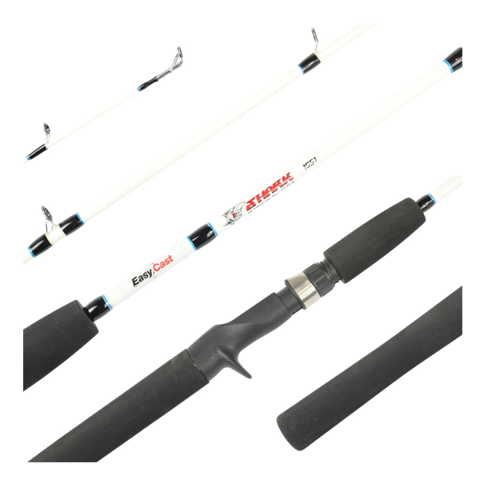 Vara Easy Cast Shak 1.60m - 25lbs - Carretilha - Inteiriça Cor Branco
