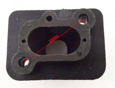 BRIDA CARBURADOR ROÇADEIRA E PERFURADOR DE SOLO 43CC / 52CC