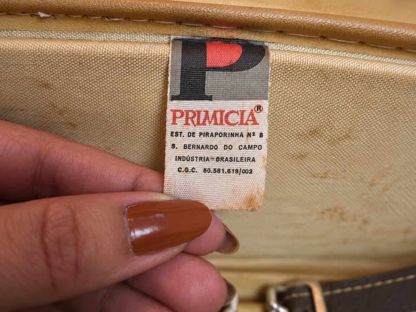 Conjunto de 3 Malas Vintage Primícia – Anos 60/70