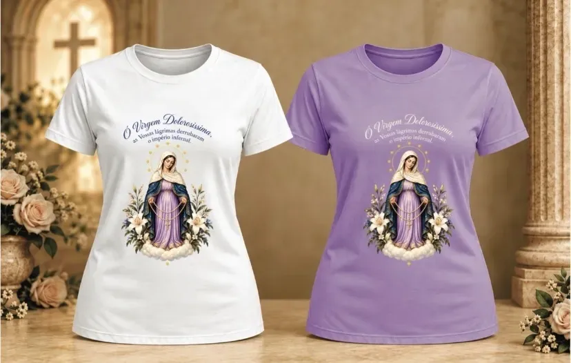 Camiseta Lacrimae Mariae - Lágrimas de Maria