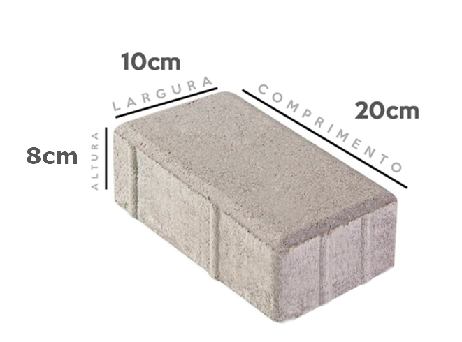 Paver 20x10x08cm