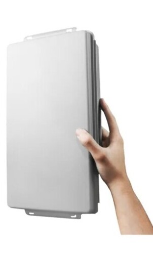 Caixa Hermética Multiuso Plástica Longa 320x170x80mm Cinza