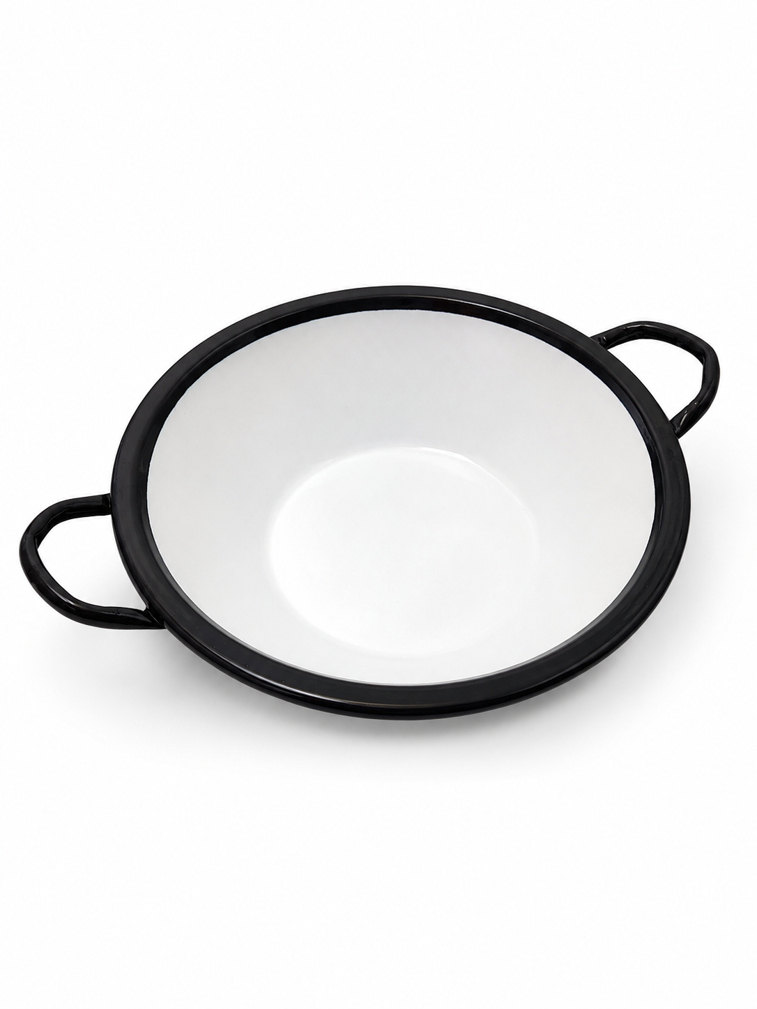 Tacho Esmaltado 4 litros e Escumadeira Para Frituras