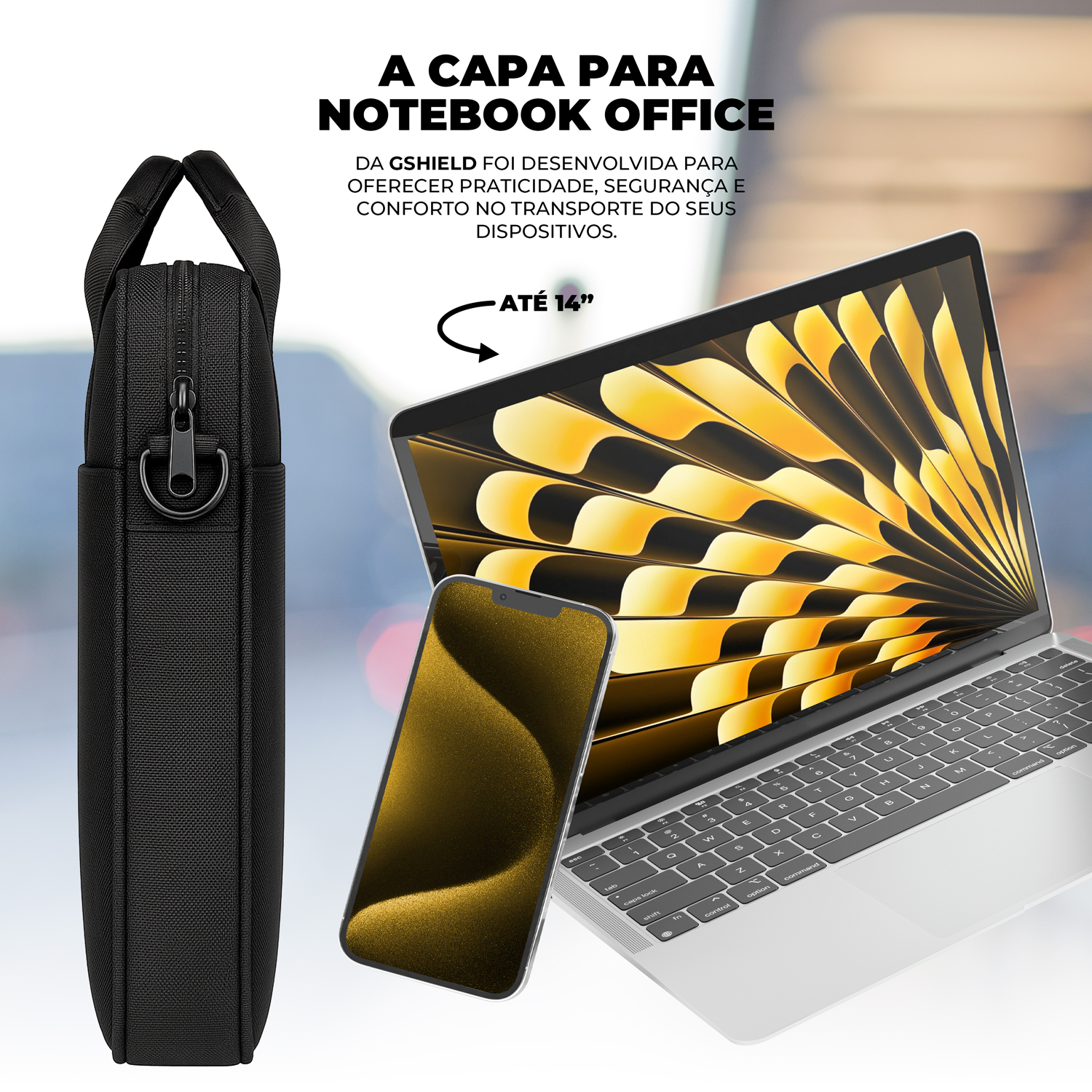 Capa para Notebook 14" - Office - Gshield