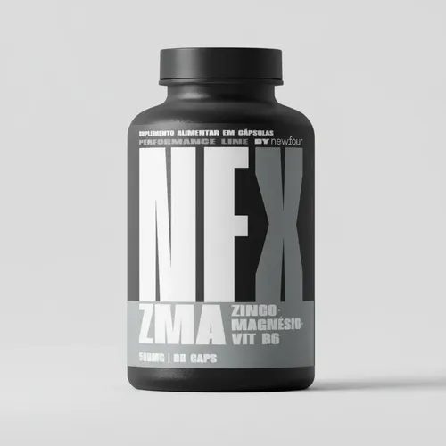 Zma Zinco Magnésio Vitamina B6 500 Mg 60 Caps New Four