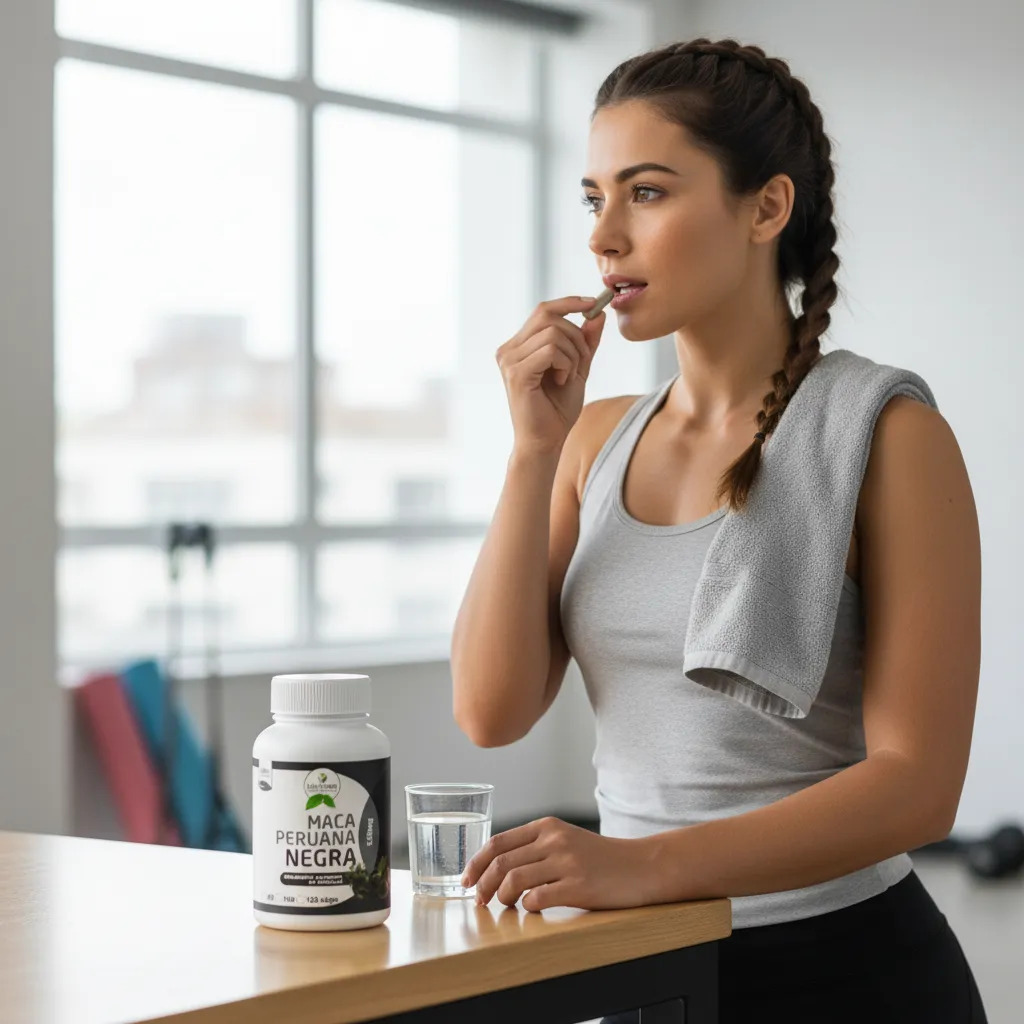 Maca Peruana Negra 500mg 120 Capsulas Uniervas Sem Sabor