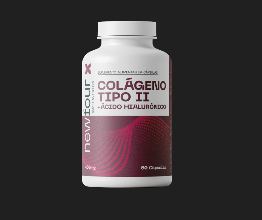 Colágeno Tipo Ii 40 Mg Ácido Hialurônico 157 Mg Newfour
