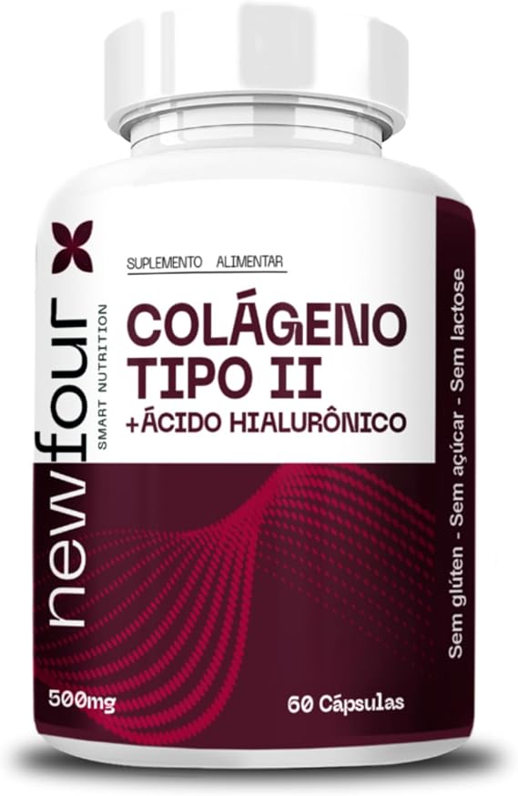 Colágeno Tipo Ii 40 Mg Ácido Hialurônico 157 Mg Newfour