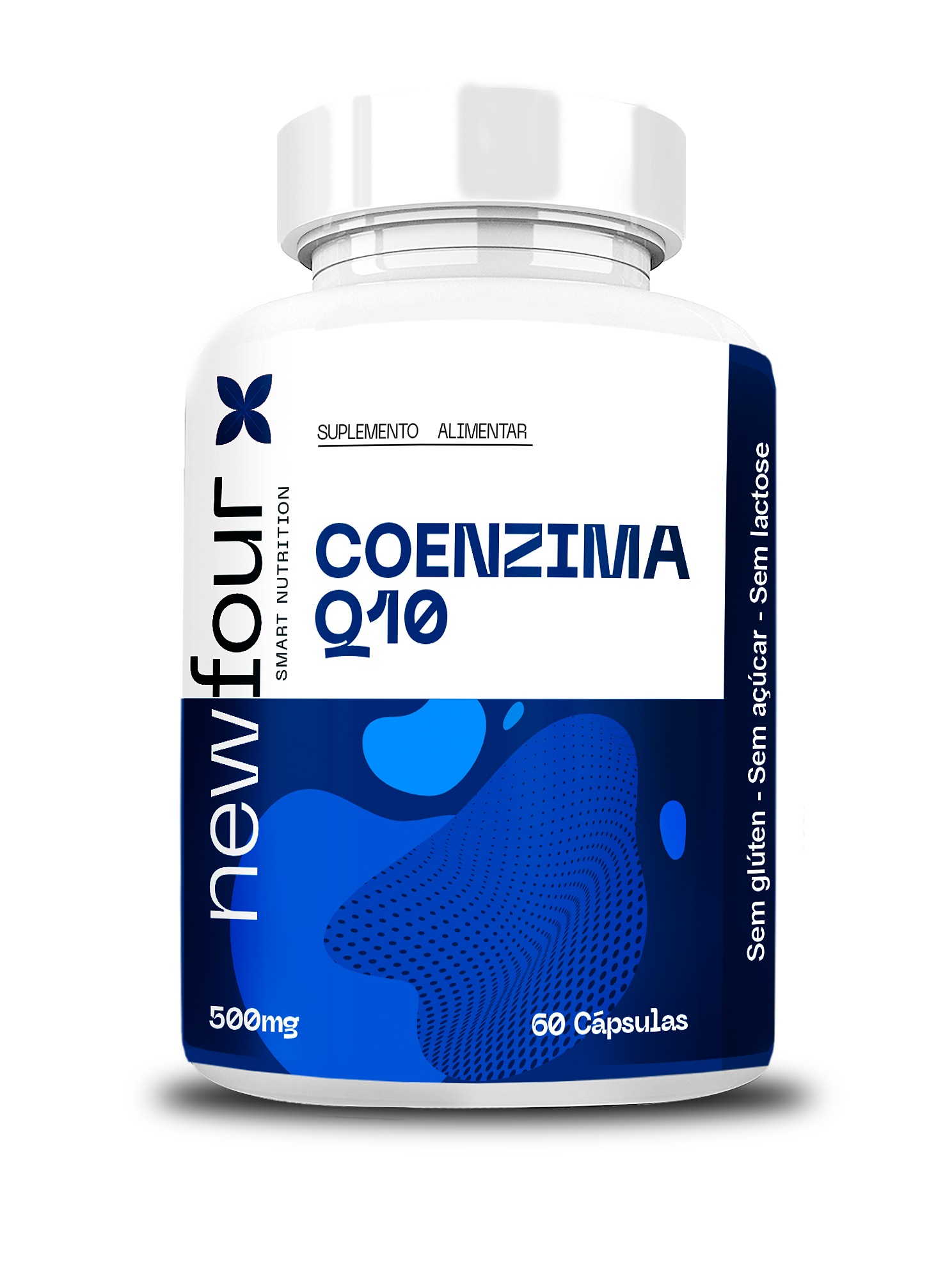 COENZIMA Q10 500MG 60 CAPS NEW FOUR