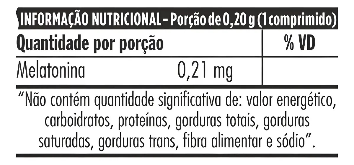 Melatonina - Matéria Prima - Extra Forte - 200 Cáps Maracujá Maracujá
