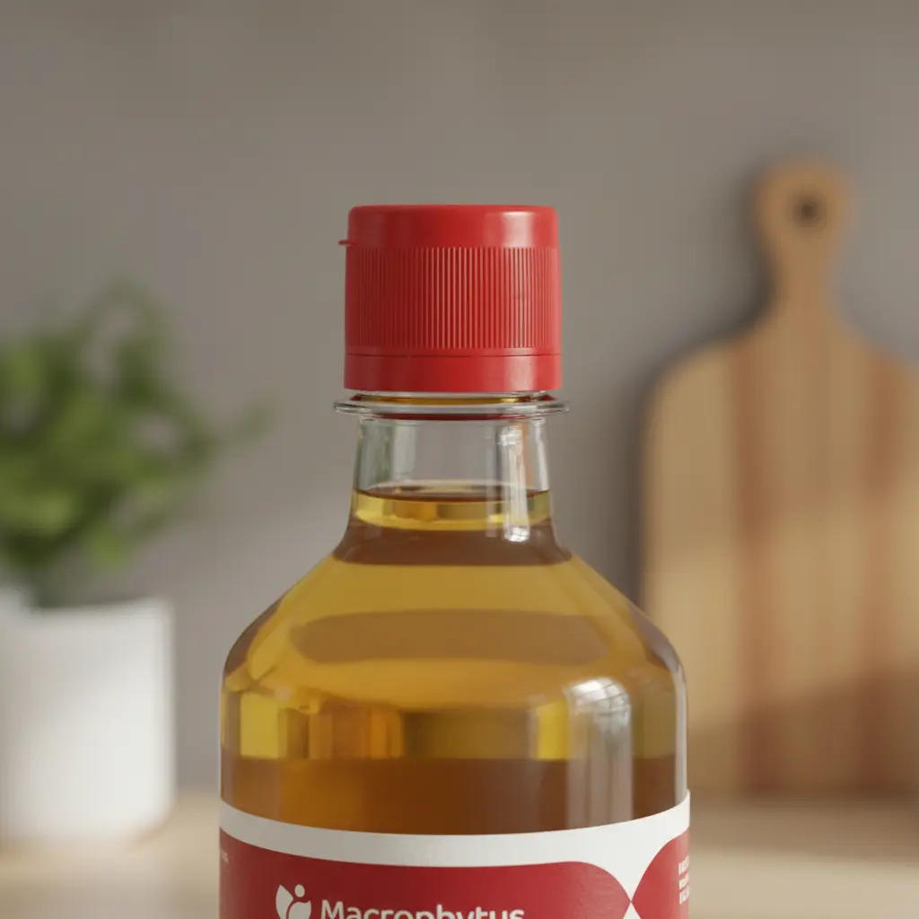 Vinagre De Maça Com 5,5% De Acidez 530 Ml - Macrophytus