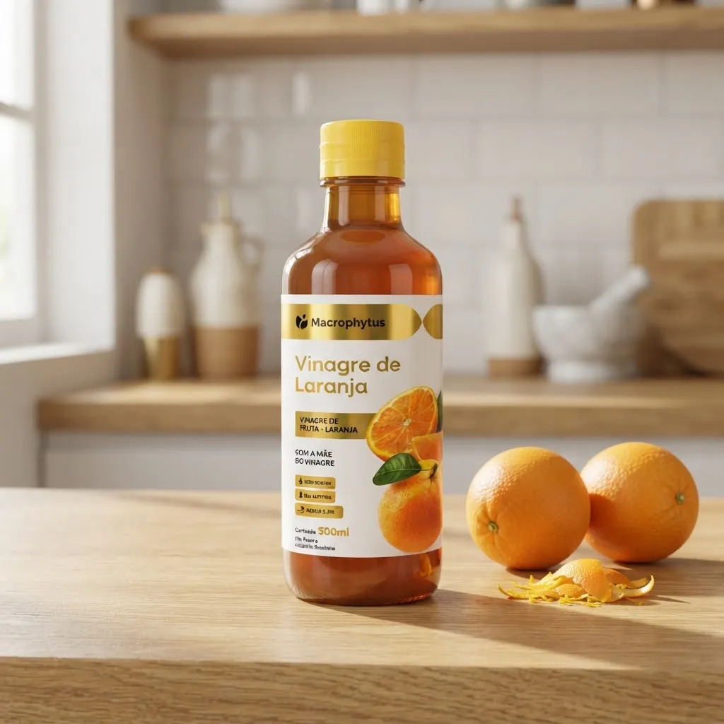 Vinagre De Laranja 5,0% Acidez 530ml