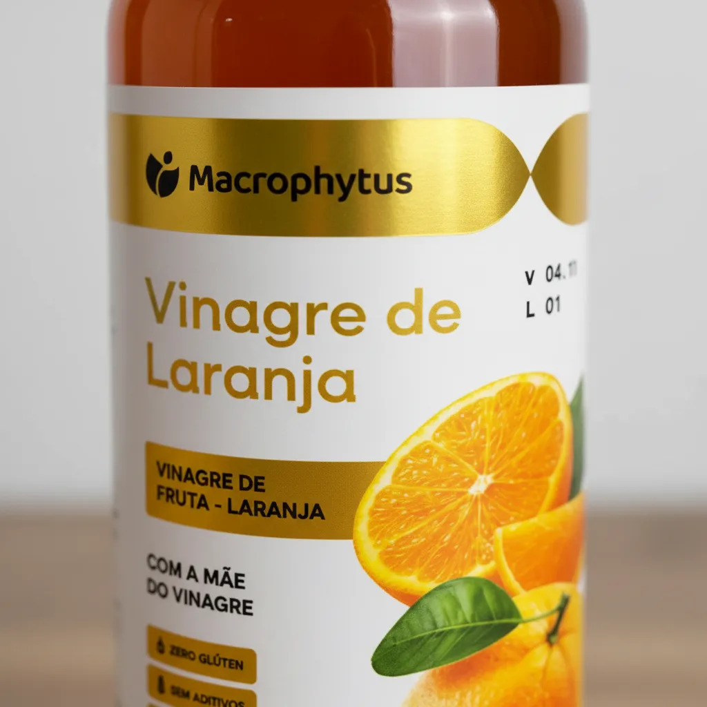 Vinagre De Laranja 5,0% Acidez 530ml