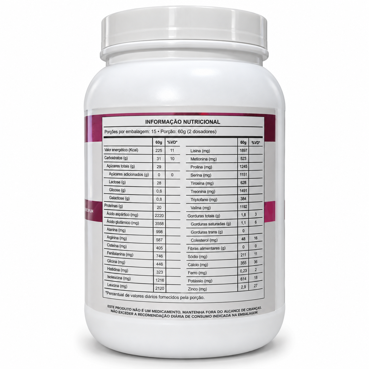 Whey Protein Supreme 900g Sabor Cheesecake de Morango