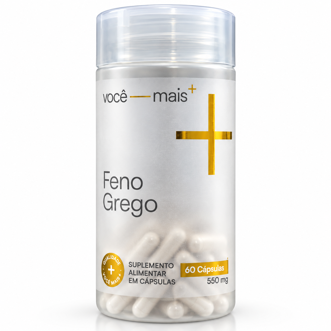 Feno Grego 550mg 60 Cápsulas