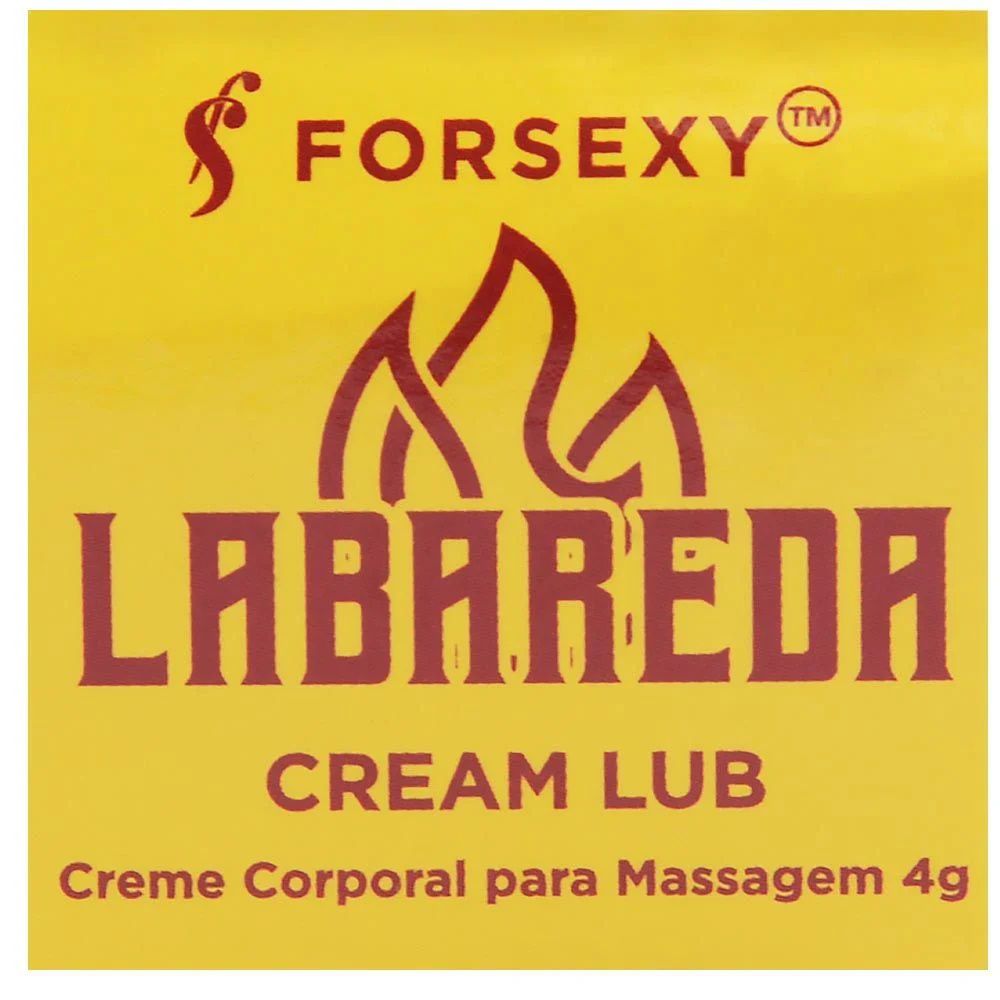 FORSEXY LABAREDA - POMADA EXCITANTE COM FUNÇÃO DE AQUECIMENTO - 4G