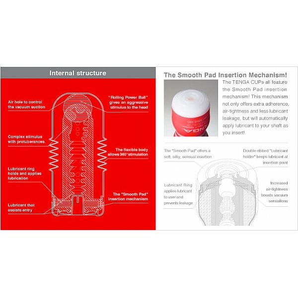 TENGA ROLLING HEAD CUP - MASTURBADOR SIMULA A POSIÇÃO "ELA CAVALGANDO"