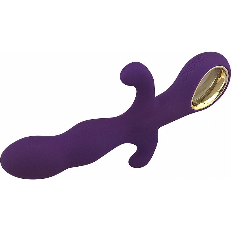 Lealso Entice Emily - Vibrador triplo recarregável - cor lilás