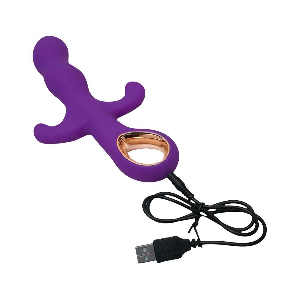 Lealso Entice Emily - Vibrador triplo recarregável - cor lilás