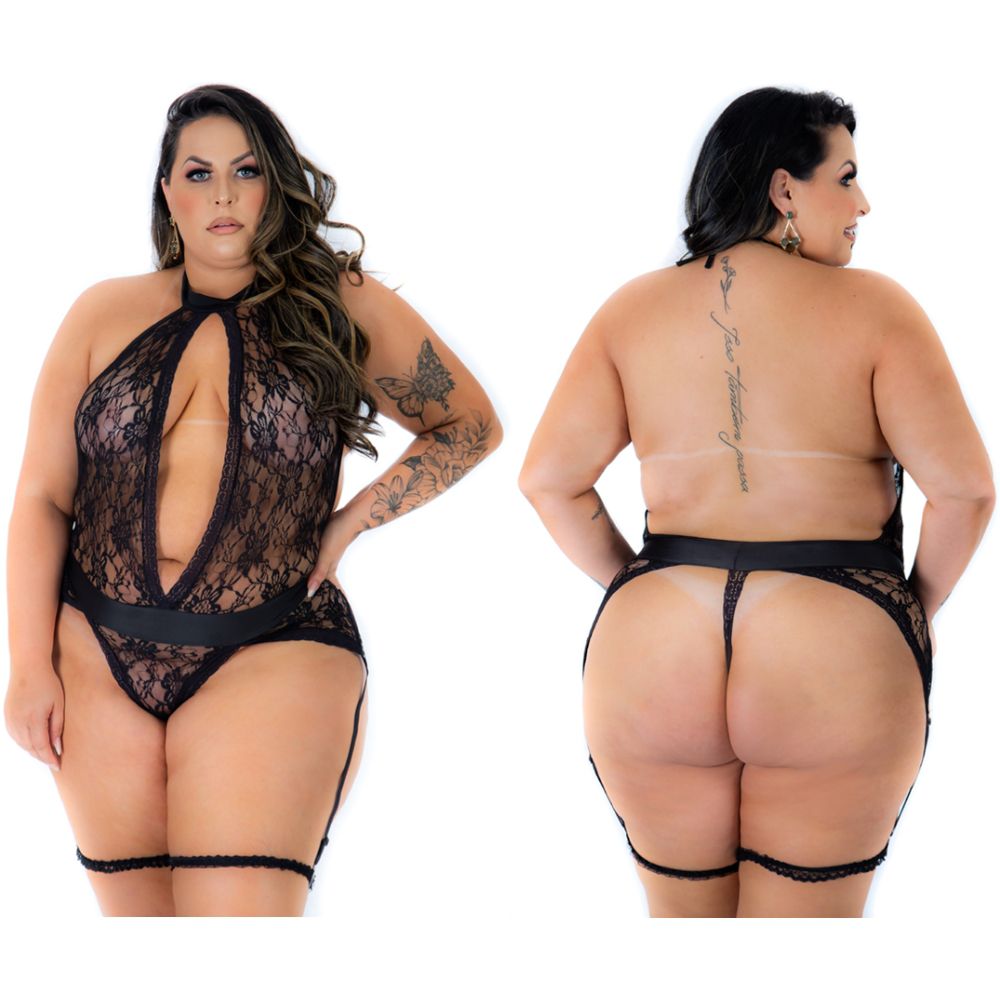 BODY GOSTOSONA PLUS COR PRETA