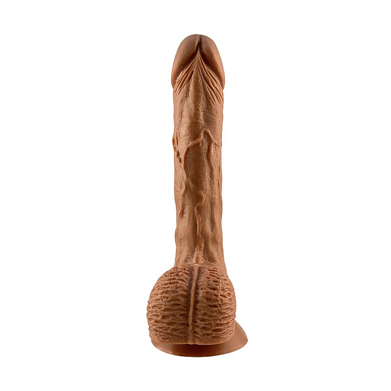 TELESCOPIC DILDO - PÊNIS REALÍSTICO RECARREGÁVEL COM MOVIMENTO VAI E VEM COM VENTOSA 22X3,5CM