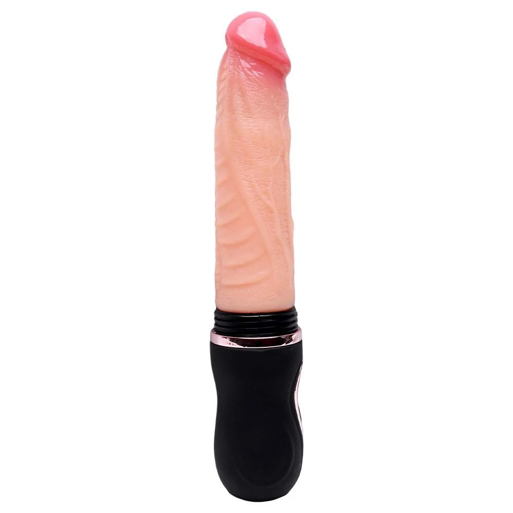 LOVETI TELESCOPIC DILDO - PÊNIS REALÍSTICO RECARREGÁVEL TELESCÓPIO DO AMOR VAI E VEM COM AUTO AQUECIMENTO
