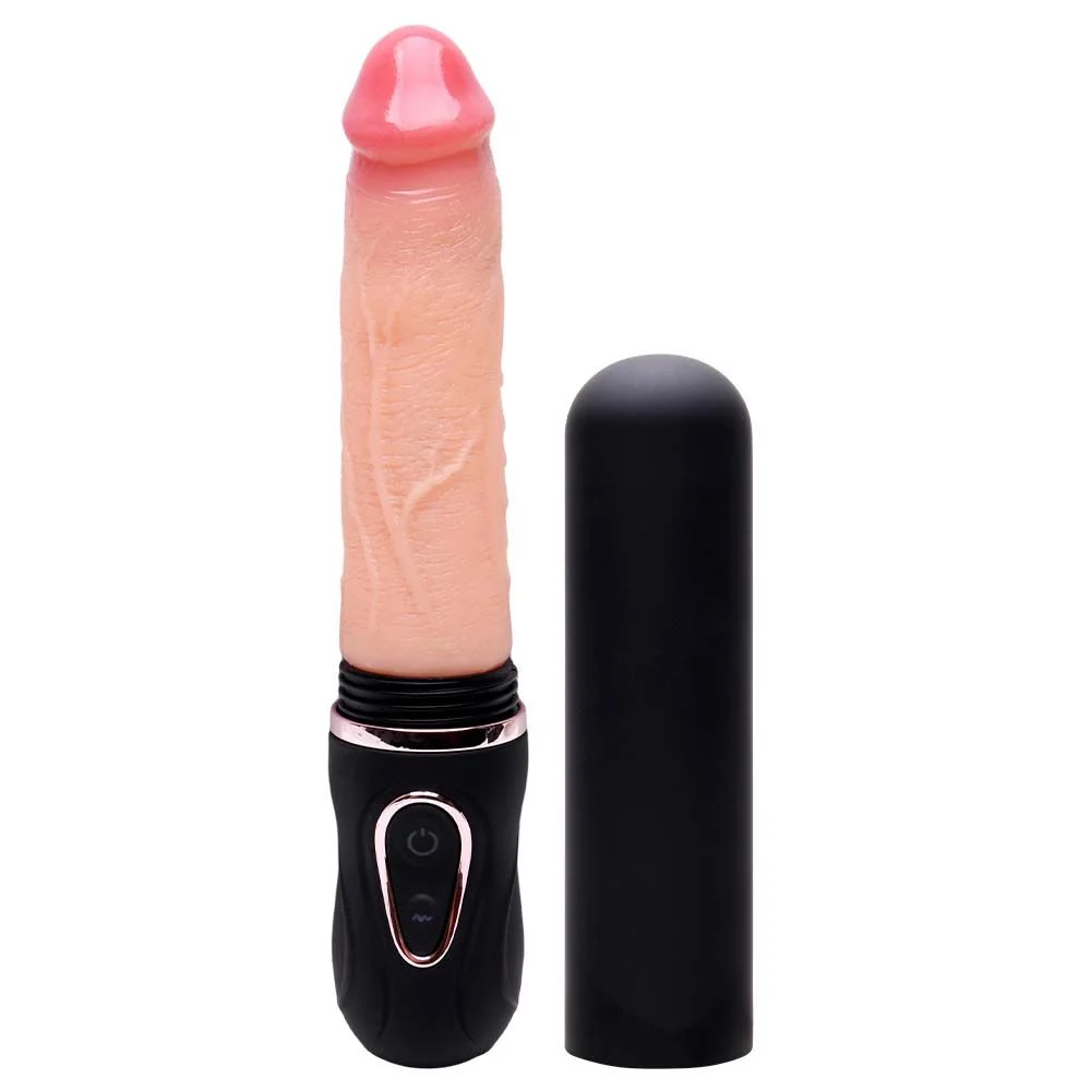 LOVETI TELESCOPIC DILDO - PÊNIS REALÍSTICO RECARREGÁVEL TELESCÓPIO DO AMOR VAI E VEM COM AUTO AQUECIMENTO
