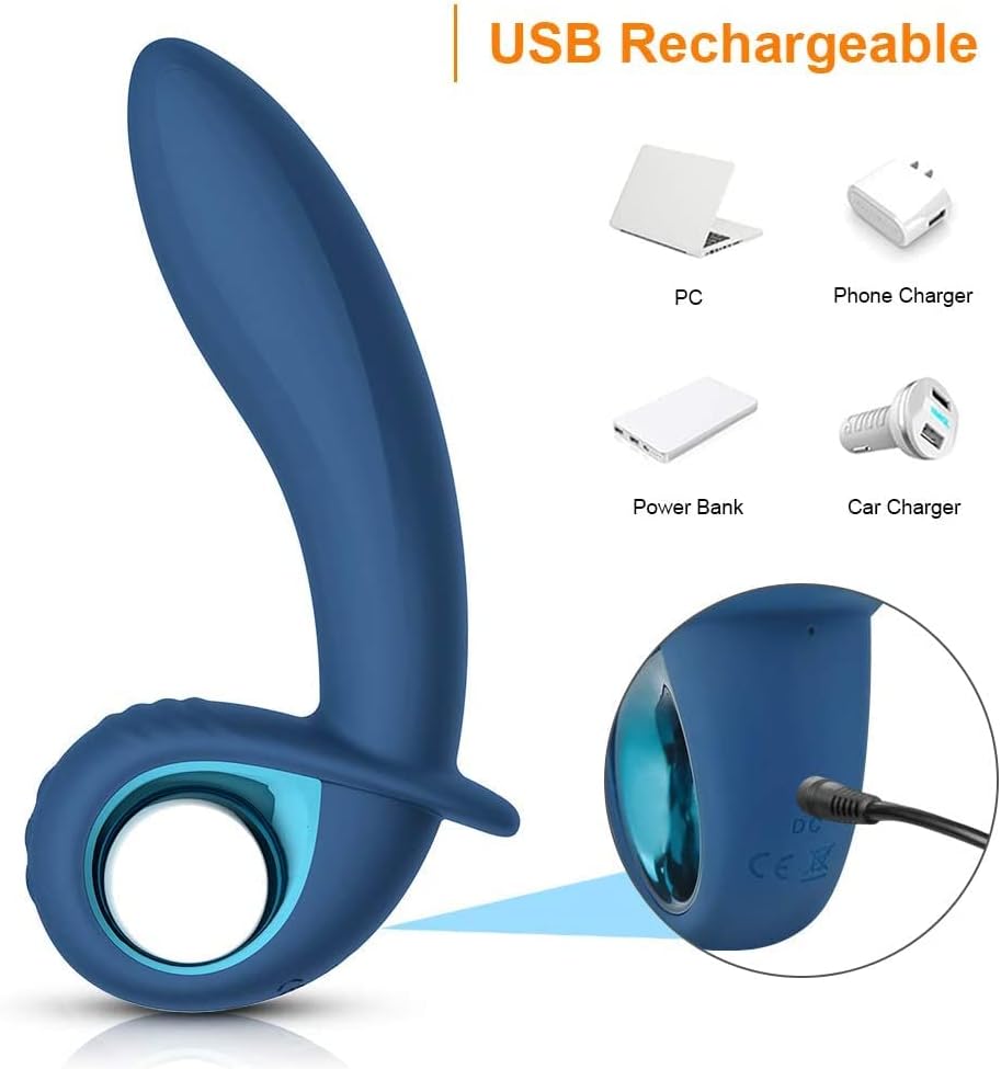 PLUG ANAL INFLÁVEL MASSAGEADOR DE PRÓSTATA RECARREGÁVEL COM 10 MODOS DE VIBRAÇÃO COM CONTROLE REMOTO SEM FIO - 16x3,5CM