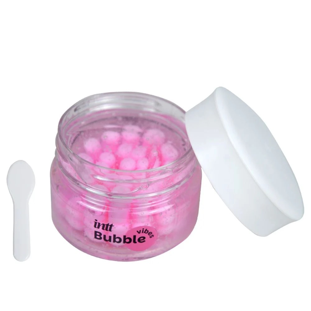 Intt Bubble Vibes - Gel 3 Em 1 Desliza Vibra Aquece - aroma chiclete - 120G