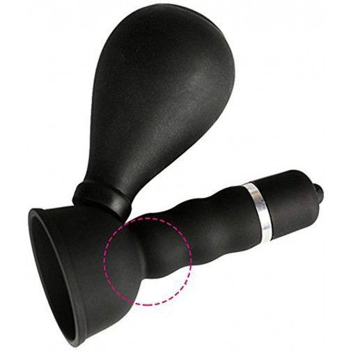 Vibrating Nipple Suckers - ESTIMULADORES DE MAMILOS POR SUCÇÃO MANUAL - 9 X 8 CM